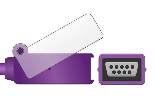 Cabo Doc-10 compatível do adaptador de Datascope SpO2, 2.4m