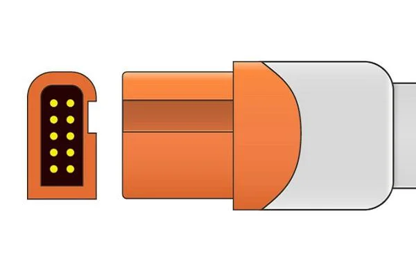 Pele de Spacelabs e pontas de prova médicas da temperatura de Ractal