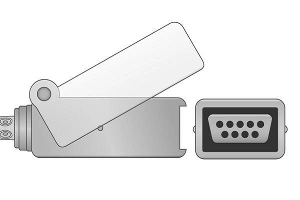 Siemens/cabo extensão SpO2 de Drager 3375834