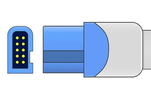 Cabo de extensão SpO2 de Spacelabs 700-0030-00
