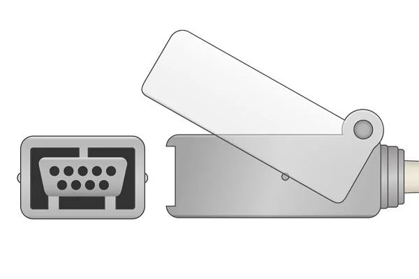 Cabo de extensão da tecnologia SpO2 de Spacelabs 700-0906-00 szmedplus Lnc-SL-10