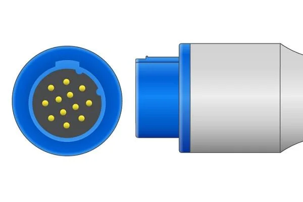 Cabo compatível do adaptador 551-306-321 SpO2 de Mennen para o sensor de szmedplus Lncs SpO2