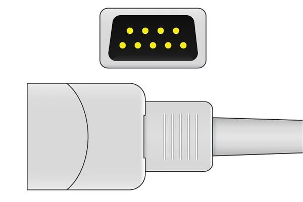 Cabo do adaptador de Oxytip Oxy-SLA SpO2 do Datex do Ge, 2.4m