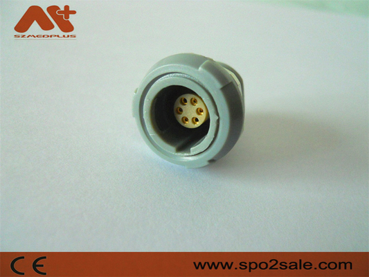 (G51M07-P06LFD0-0070) soquete plástico do único entalhe do pino do impulso 6 da tração 1P, plástico, cinza