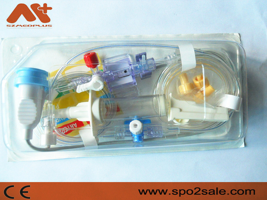 Transdutor invasor descartável da pressão sanguínea do PVC do transdutor do CFS BD IBP