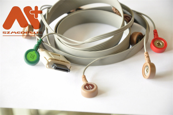 O cabo 10 do BI ECG de AHA conduz instrumentos biomedicáveis instantâneos de Holter H2111
