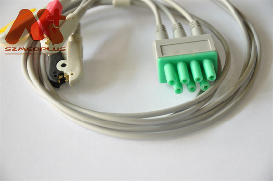 A telemetria Mindray ECG cabografa TMS-6016 3 o cabo 115-004871-00 da ligação ECG