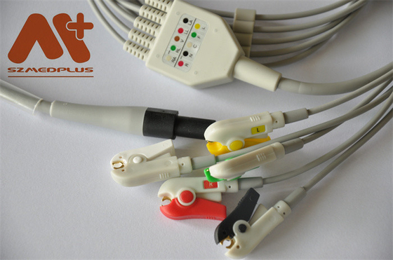 O grampo da ligação do LT 5 de Welch Allyn Propaq compatível Direto-conecta o cabo de ECG