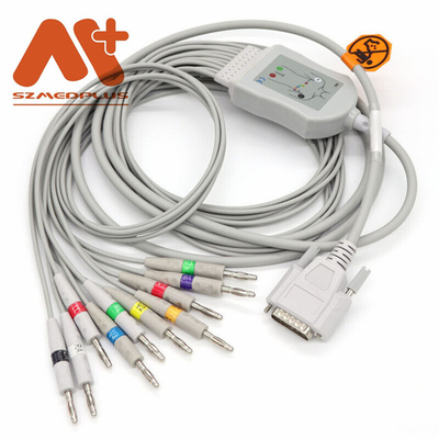 Biolight 10 Cable de ECG de Chumbo para BLT-1203 BLT E12A BLT E12 E70 E80 máquina de ECG