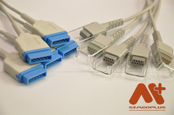 a extensão de 2.4M Spo 2 cabografa 2027263-002 o cabo do Ge Spo2 para szmedplus