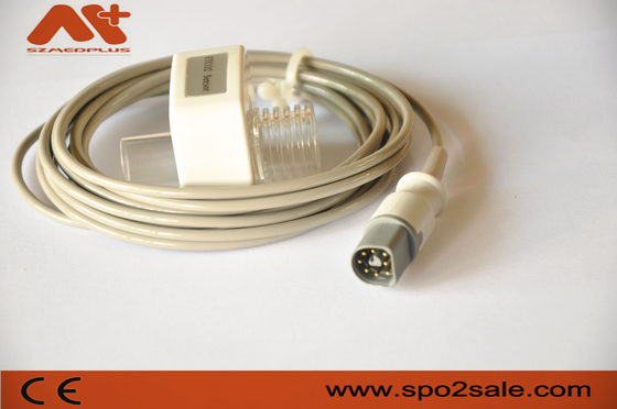 8 grosso da população Capnography do sensor do CO2 do sensor TPU M2501A de Pin Philips EtCO2