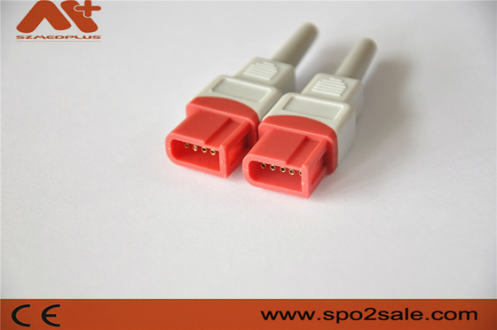 Conector de IBP compatível para o cabo compatível de Spacelabs IBP com cor 10pin vermelha