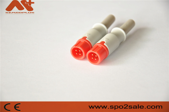 Acessório do conector de IBP compatível para o cabo do adaptador de Biolight IBP com cor 4pin vermelha