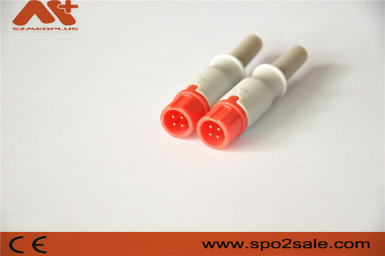 Acessório do conector de IBP compatível para o cabo do adaptador de Biolight IBP com cor 4pin vermelha