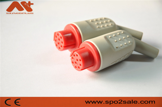 Acessório do conector de IBP compatível para o cabo do adaptador do Datex IBP com cor 10pin vermelha