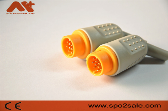 Acessório do conector de IBP compatível para o cabo do adaptador de Kontron IBP com cor 12pin amarela