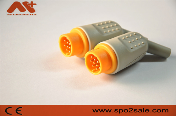Acessório do conector de IBP compatível para o cabo do adaptador de Kontron IBP com cor 12pin amarela