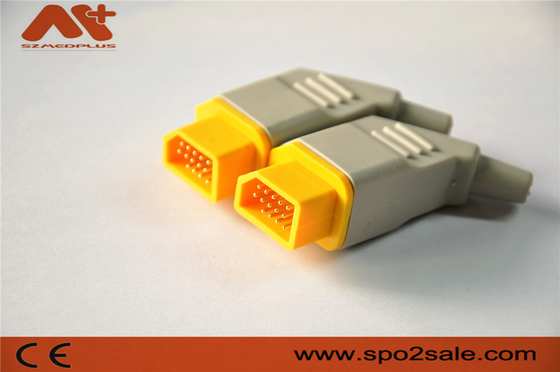 Acessório do conector de IBP compatível para o cabo do adaptador de Nihon Kohden IBP, 14Pin