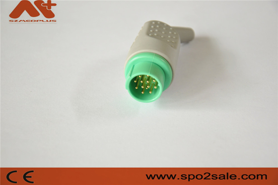 Conector de ECG de 13 pines para monitor Mennen Acessório Médico com cor verde