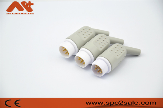 Conector de ECG de 8 pines Compatível com HP Monitor Acessório Médico