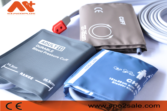 O PVC Proteam 107363 da mangueira de ISO13485 GE NIBP conecta o punho de NIBP