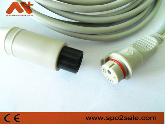 Cabo do cabo 001C-30-70758 BD IBP de AAMI 6 Pin Mindray IBP