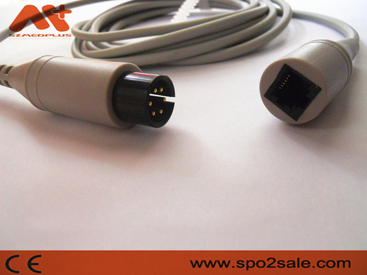 Mindray 6Pin ao cabo compatível 001C-30-70760 do adaptador de Abbort IBP