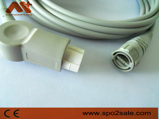 Cabo compatível do adaptador do Datex IBP para AS/3, AS/5, CC-104, Cardiocap CM-104, Cardiocap mim, Cardiocap II, Cardiocap/5.