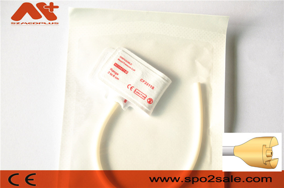 Punho descartável de NIBP - tubo 3 - 6 cm do neonate 1 de M1866B único