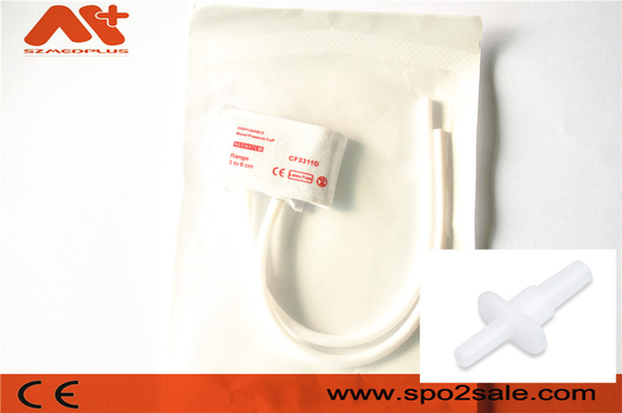 Punho recém-nascido 3 - 6 Cm do CFS NIBP Welch Allyn Blood Pressure Cuff 2521 Bp