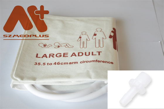 Punho descartável de NIBP - 2504 grande tubo duplo adulto 35,5 - 46 cm