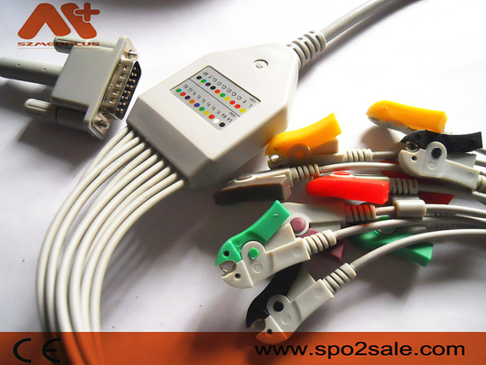 Grampo do cabo 9293-042-50 AHA do ECG de Philips Compatible Direct Connect