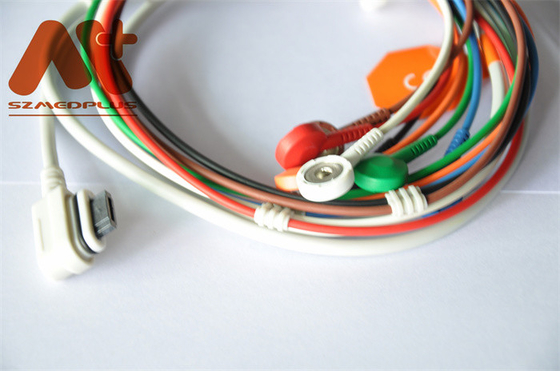 O Leadwire ECG da telemetria cabografa a pressão 2008594-002 2008594-001 de 5 ligações