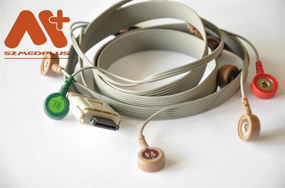 O cabo 10 do BI ECG de AHA conduz instrumentos biomedicáveis instantâneos de Holter H2111