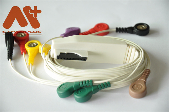 IEC do cabo da ligação ECG de Mortara 10 - 9293-017-50 para Holter Recorder