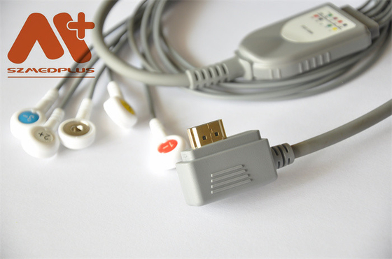 Ligação de ECG Holter Cable 5 compatível para Voles&Hills Holter Recording System esperto