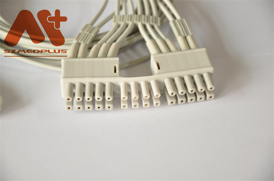 O cabo 9293-047-60 AHA de Ecg da ligação de Mortara Burdick 10 usou a máquina do ECG