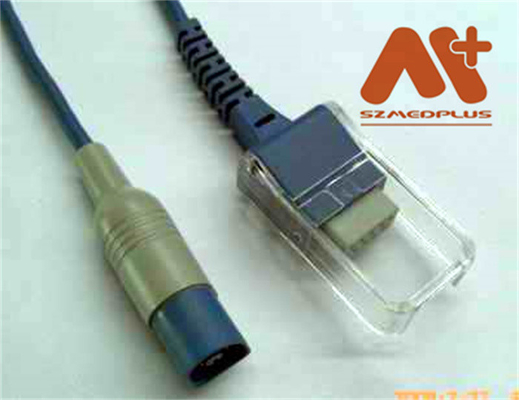 8 extensão Philips M1943A de Pin To DB9 Philips Spo 2 para o oxímetro do pulso