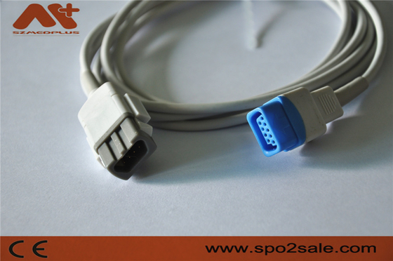 Cabo compatível do adaptador SpO2 de Ohmeda Trusat do Datex - TS-M3