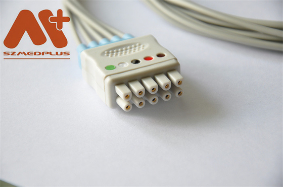 Pressão paciente 411202-001 da ligação do cabo 5 de Marquette ECG dos cuidados médicos de GE