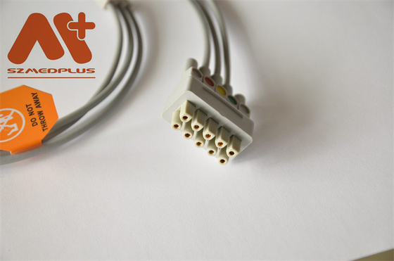 Cabo GE Marquette Compatible da relação do grampo 412681-001 de 5 ligações multi