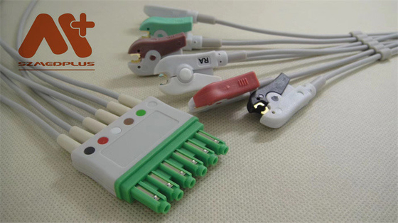 Leadwire compatível do grampo ECG da ligação de Draeger 6 - MS16547