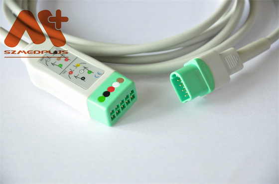 Cabo compatível 2.5M do tronco de Datascope Mindray ECG 0012-00-1745-01