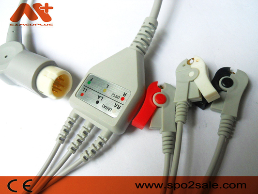 O grampo da ligação de Philips Compatible 3 Direto-conecta o cabo de ECG - M1970A