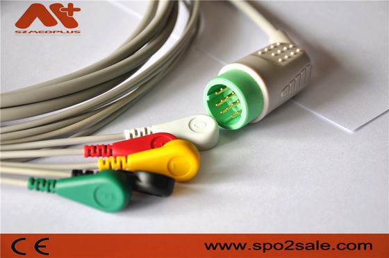 Stryker > MEDTRONI > pressão compatível de 5 ligações do físico controle Direto-conectam o cabo de ECG - 11110-000066