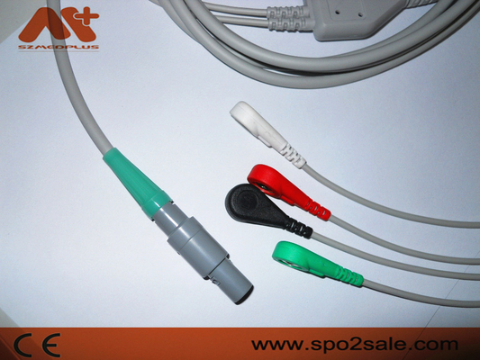 Petas 165R, 260R, 300, K-250, pressão compatível de 4 ligações de KMA160R Direto-conecta o cabo de ECG