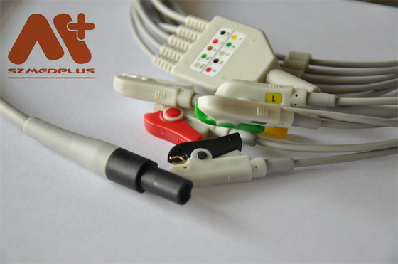 O grampo da ligação do LT 5 de Welch Allyn Propaq compatível Direto-conecta o cabo de ECG