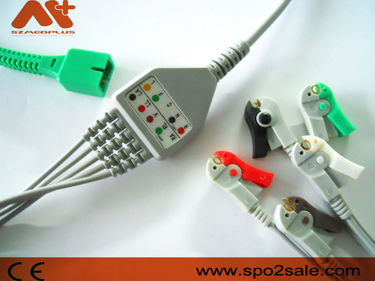 O PM 1000 do MEK, PM 600, grampo compatível de 5 ligações do PM 500 Direto-conecta o cabo de ECG