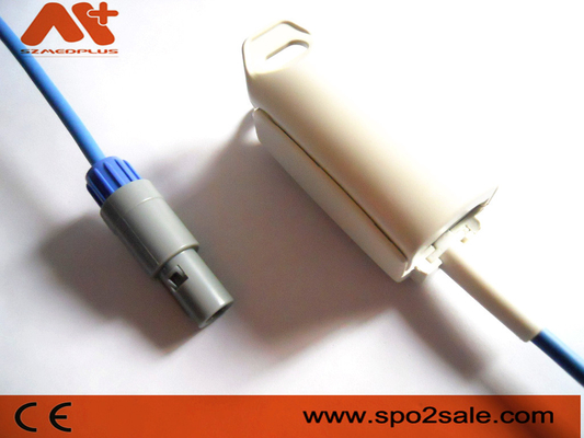 Sensor Spo2 Mindray Datascope 0600-00-0094 reusável do grampo do dedo