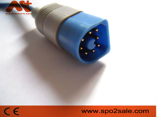Sensor de Philips M1191BL 8 Pin Soft Tip SpO2 do adulto do CE para o monitor paciente